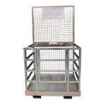 Plateforme de travail pour chariot élévateur à fourche à cage élévatrice pour homme