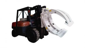 Pince de rouleau de papier pour chariot élévateur